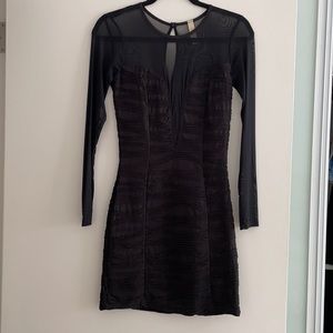 Black night out dress